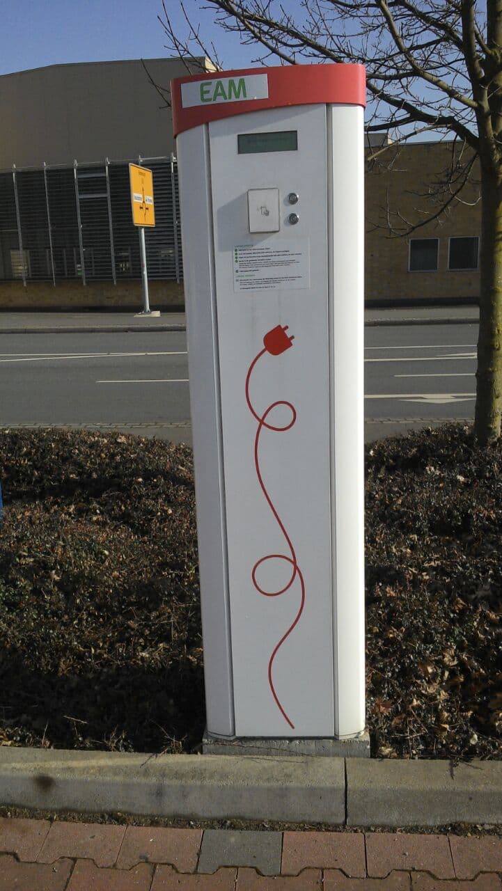 Foto der Ladestation 400 002 Dautphetal, LIDL