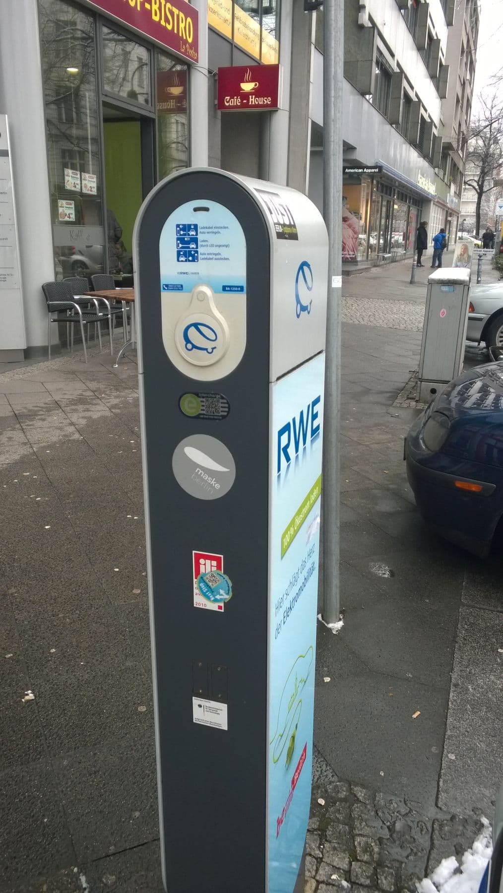 Foto der Ladestation Bayreuther Str. 36, 10789 Berlin
