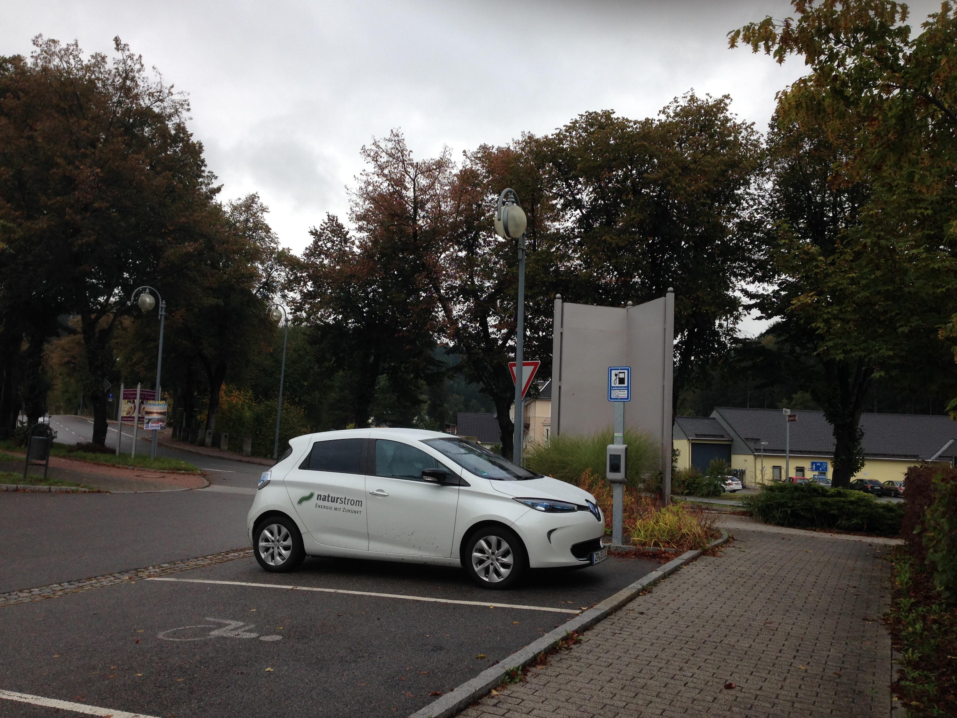 Foto der Ladestation BED, Am Kurpark, Thermalbad Wiesenbad